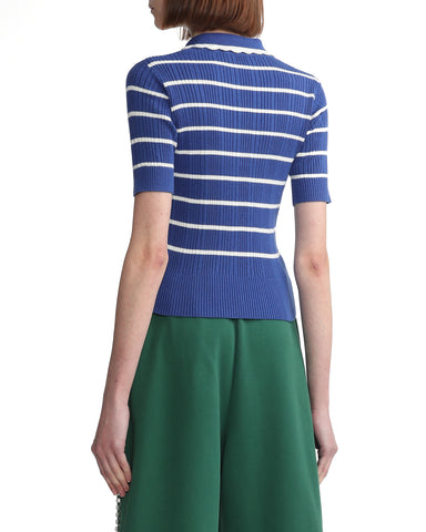 BAPY STRIPES KNIT TOP L