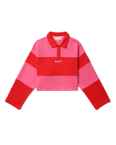 BAPY COLOR BLOCK POLO L