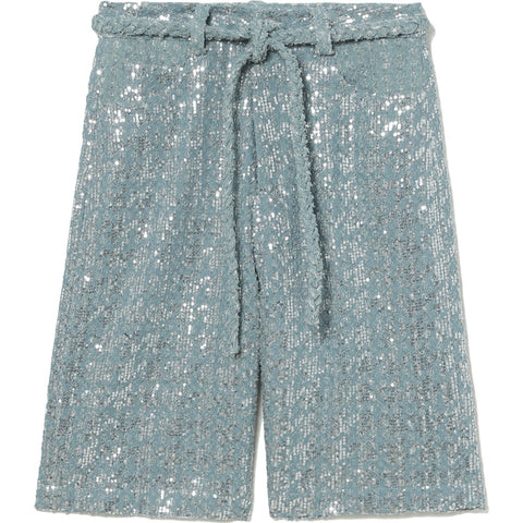 BAPY SEQUINS DENIM CULOTTE LADIES