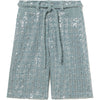 BAPY SEQUINS DENIM CULOTTE LADIES