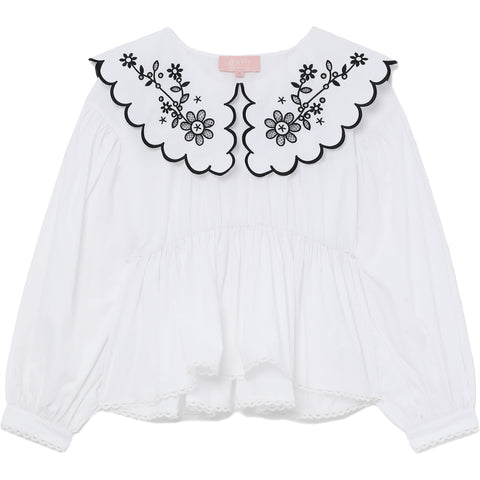 BAPY LACE COLLAR TOP L