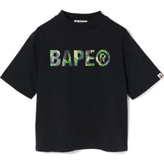 ABC BAPE MOCK NECK WIDE TEE LADIES