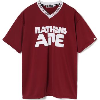 RELAXED V NECK JERSEY TEE MENS
