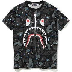 SPACE CAMO SHARK TEE LADIES