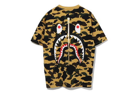1ST CAMO SHARK OVERSIZED TEE LADIES