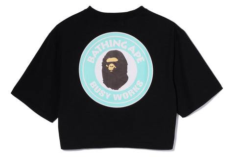 BUSY WORKS CROPPED TEE LADIES