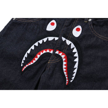 SHARK EMBRIODERY DENIM PANTS KIDS