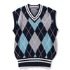 BAPE EMBROIDERY ARGYLE KNIT VEST LADIES