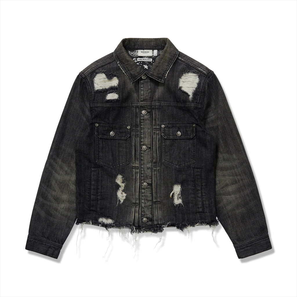 Black & White “Chicago Westside Denim Jacket – Humble Beginnings USA