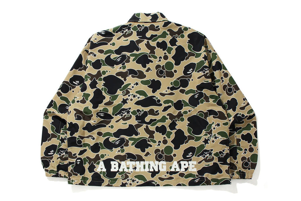 STA CAMO RELAXED COACH JACKET MENS | sale.bapeus.com