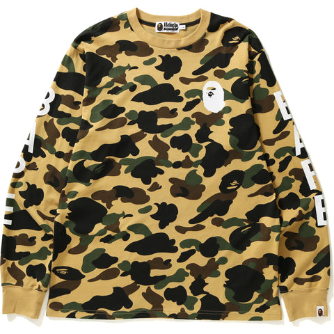 1ST CAMO L/S TEE MENS