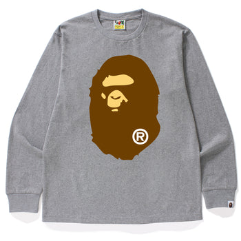 BIG APE HEAD L/S TEE MENS