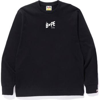 BAPE STA ILLUSTRATION L/S TEE MENS