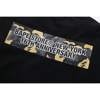 BAPE STORE NEW YORK 16TH ANNIV. MADISON AVENUE L/S TEE MENS