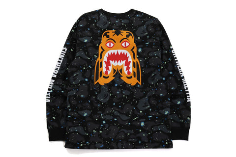 SPACE CAMO TIGER L/S TEE MENS