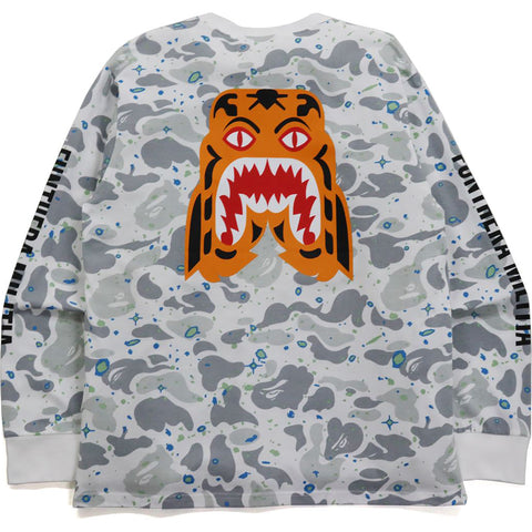 SPACE CAMO TIGER L/S TEE MENS