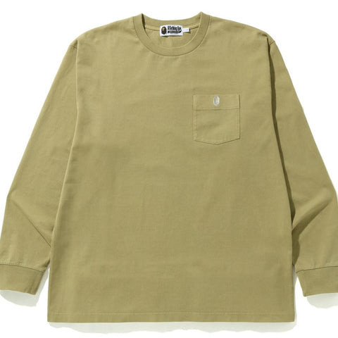 OVERDYE ONE POINT POCKET RELAXED FIT L/S TEE MENS