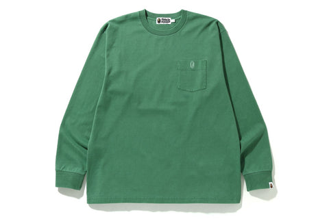 OVERDYE ONE POINT POCKET RELAXED FIT L/S TEE MENS