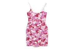 MARBLE CAMO CAMI BODYCON TEE ONEPIECE LADIES