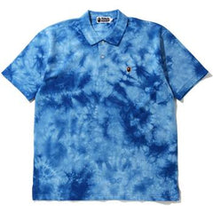 RELAXED TIE DYE POLO MENS