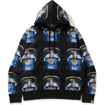 BAPE INVASION RELAXED PULLOVER HOODIE MENS