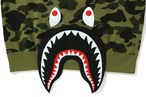 1ST CAMO SHARK RELAXED FIT PULLOVER HOODIE MENS