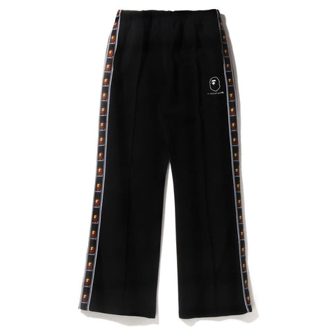 SIDE TAPE JERSEY FLARE PANTS MENS