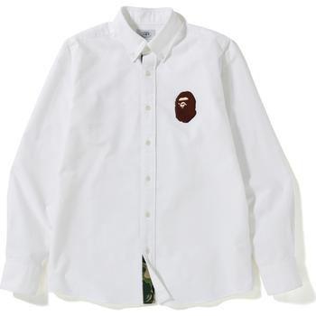 LARGE APE HEAD OXFORD BD SHIRT MENS