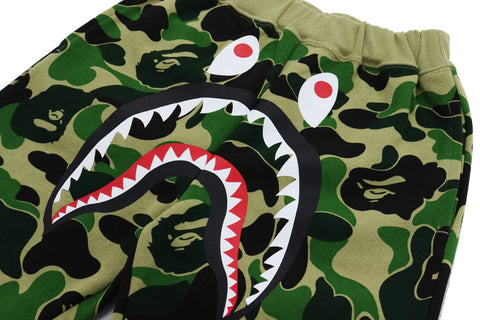 BIG ABC CAMO SHARK SWEAT SHORTS KIDS
