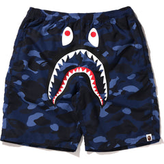 COLOR CAMO SHARK BEACH SHORTS MENS