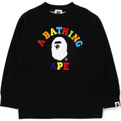 COLLEGE APPLIQUE QUILTING CREWNECK KIDS