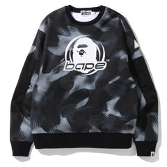 STROKE CAMO RELAXED FIT CREWNECK MENS