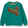 BAPE APE HEAD EMBLEM CREWNECK KIDS