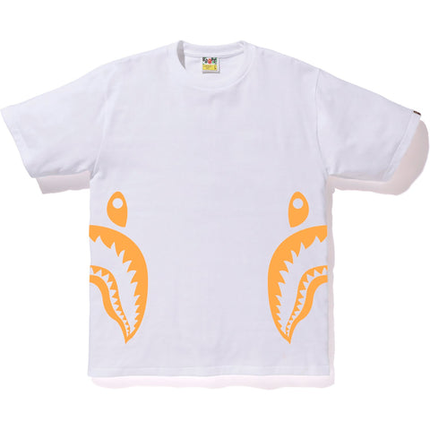 NEON BICOLOR SIDE SHARK TEE MENS