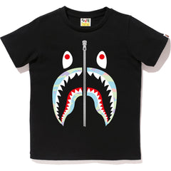 PASTEL MULTI CAMO SHARK TEE LADIES