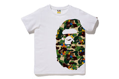 ABC FLOWER SIDE BIG APE HEAD TEE LADIES