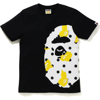 BAPE DOT SIDE BIG APE HEAD TEE LADIES