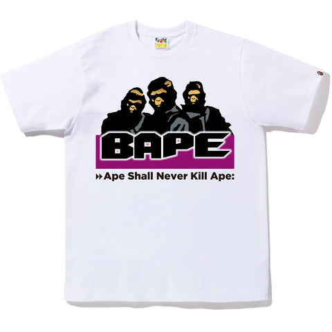 BAPE ARCHIVE GRAPHIC TEE #8 MENS