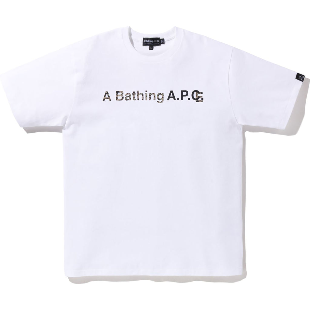 BAPE Mr Bathing Ape Wide Tee White