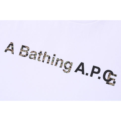 BAPE X A.P.C. A BATHING APC WIDE TEE MENS