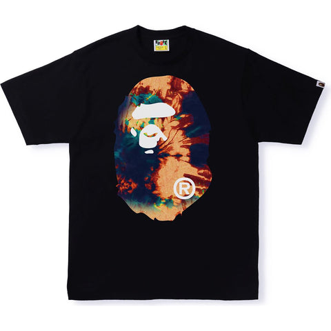 TIE DYE BIG APE HEAD TEE MENS