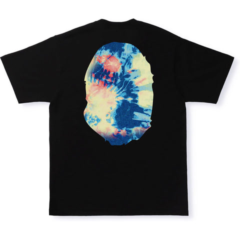 TIE DYE BIG APE HEAD TEE MENS