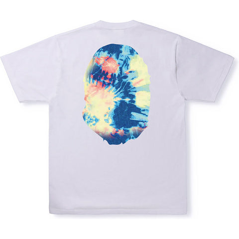 TIE DYE BIG APE HEAD TEE MENS