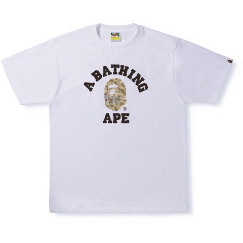 SAND CAMO COLLEGE TEE MENS