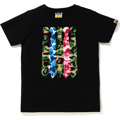 ABC CAMO NECK TIE TEE LADIES