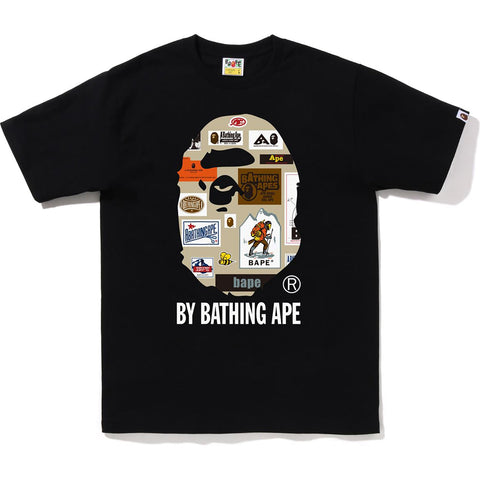 BAPE MULTI LABEL BY BATHING APE TEE MENS