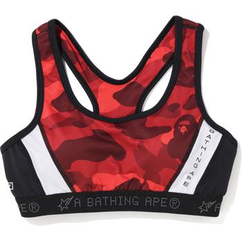 COLOR CAMO WORKOUT TOPS LADIES