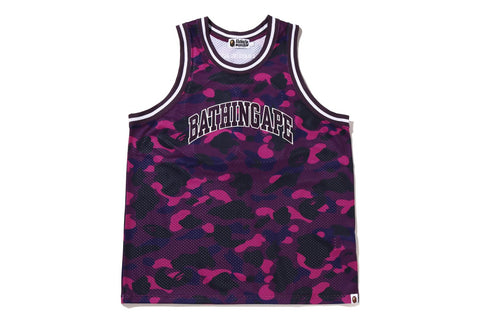 COLOR CAMO BASKETBALL TANK TOP M