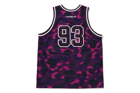 COLOR CAMO BASKETBALL TANK TOP M