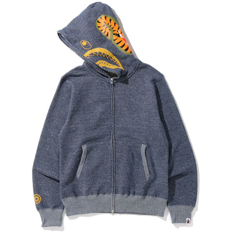 SHARK FULL ZIP HOODIE MENS